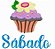 Matriz Bordado Semaninha Cupcake Com Amor - Imagem 4