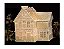 Matriz Bordado 3d Village Casa Vitoriana - Imagem 1