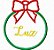 Matriz Bordado Natal Bolinhas Com Palavras - Imagem 4