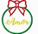 Matriz Bordado Natal Bolinhas Com Palavras - Imagem 6