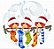 Matriz Bordado Natal Conjunto Para Lavabo - Imagem 5