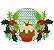 Matriz Bordado Natal Cupcake Com Moldura - Imagem 4