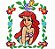 Matriz Bordado Princesas Na Moldura Floral - Imagem 7