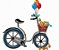 Matriz Bordado Bicicletas Com Flores - Imagem 10