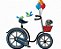 Matriz Bordado Bicicletas Com Flores - Imagem 9