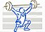 Matriz Bordado Musculação - Imagem 5