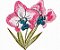 Matriz Bordado Flores Delicadas 8 - Imagem 1