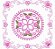 Matriz Bordado Quilt Corações Com Flores - Imagem 2