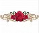 Matriz Bordado Estilo Richelieu Com Rosas - Imagem 2