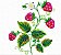 Matriz Bordado Morango Com Florzinha - Imagem 5