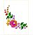 Matriz Bordado Flores Mexicanas - Imagem 3