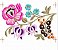 Matriz Bordado Flores Mexicanas - Imagem 10