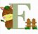 Matriz Bordado Alfabeto Infantil Cavalinho - Imagem 5