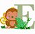 Matriz Bordado Alfabeto Infantil Macaquinho - Imagem 5