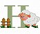 Matriz Bordado Alfabeto Infantil Ovelhinha - Imagem 8