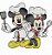 Matriz Bordado Semaninha Mickey E Minnie Na Cozinha Rippled - Imagem 1
