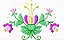 Matriz Bordado Floral 10 - Imagem 5