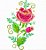 Matriz Bordado Floral 10 - Imagem 3