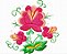 Matriz Bordado Floral 10 - Imagem 6