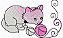 Matriz Bordado Gatinho Brincando Com Novelo - Imagem 8