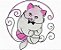 Matriz Bordado Gatinho Brincando Com Novelo - Imagem 4
