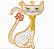 Matriz Bordado Chaveiro Gatinhos Lindos - Imagem 2