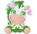 Matriz Bordado Lindas Animais Com Rosas - Imagem 8