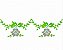 Matriz Bordado Barrado Com Florzinhas - Imagem 9
