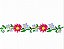 Matriz Bordado Barrado Com Florzinhas - Imagem 8