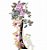 Matriz Bordado Sapato Agulha Com Flores E Passarinhos - Imagem 8