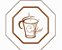 Matriz Bordado Aplique Porta Copo Café - Imagem 6