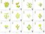 Matriz Bordado Florzinhas Amarelas Lindas - Imagem 10