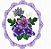 Matriz Bordado Florzinhas Na Moldura - Imagem 8