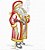 Matriz Bordado Natal Papai Noel Rippled - Imagem 9