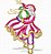 Matriz Bordado Natal Papai Noel Rippled - Imagem 4