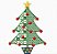 Matriz Bordado Natal Vazados Delicados - Imagem 2