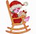 Matriz Bordado Natal Crianças Brincando - Imagem 1