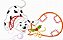 Matriz Bordado Natal Cachorrinho Dalmata Feliz - Imagem 2