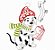 Matriz Bordado Natal Cachorrinho Dalmata Feliz - Imagem 8