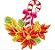 Matriz Bordado Natal Flores Lindas - Imagem 9