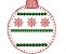 Matriz Bordado Natal Contorno Divino - Imagem 1