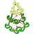 Matriz Bordado Natal Arvores De Natal Em Aplique - Imagem 2