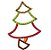 Matriz Bordado Natal Arvores De Natal Em Aplique - Imagem 9