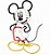 Matriz Bordado Mickey E Minnie Rippled E Aplique - Imagem 2