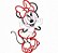 Matriz Bordado Mickey E Minnie Rippled E Aplique - Imagem 4