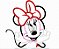 Matriz Bordado Mickey E Minnie Rippled E Aplique - Imagem 8
