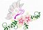 Matriz Bordado Borboleta Com Flores Rippled - Imagem 7