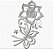 Matriz Bordado Coleção Rosas Brancas Delicadas - Imagem 7