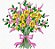 Matriz Bordado Lindos Arranjos De Flores Para Guardanapo - Imagem 3