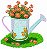 Matriz Bordado Regador Com Lindas Flores - Imagem 3